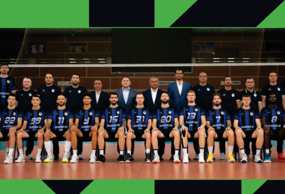 Voleybol üzrə Çelenc Kuboku: “Xilasedici”nin Belçika klubu ilə oyunlarının vaxtı bəlli olub