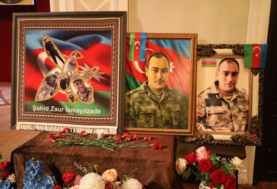 Şəhid Zaur İsmayılzadənin xatirəsi anılıb