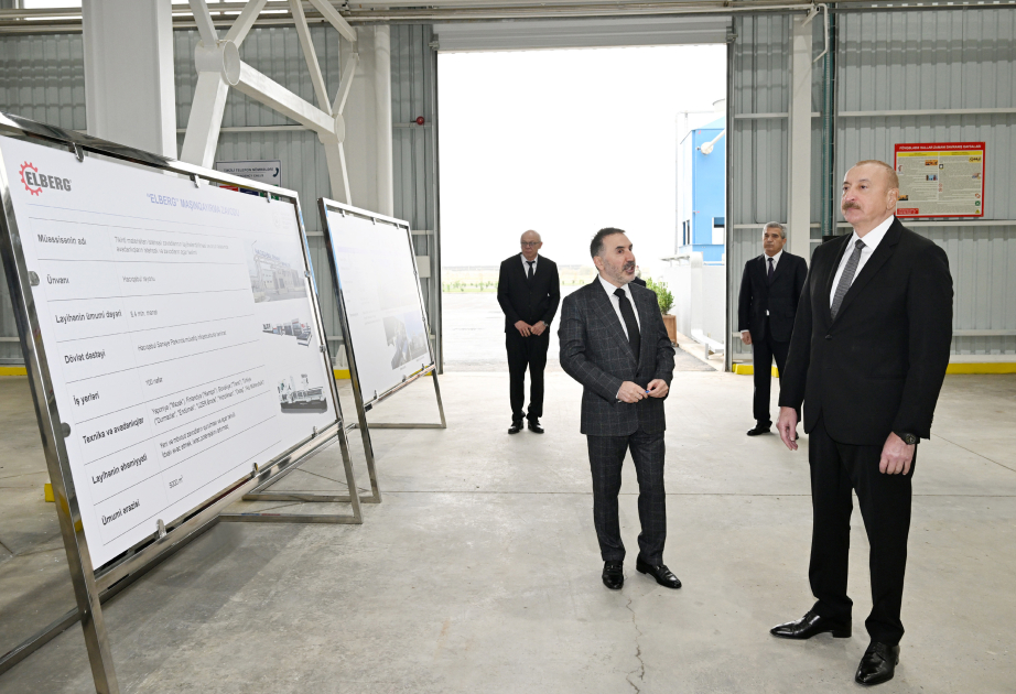 President Ilham Aliyev attended inauguration of AZWOOL mineral rock wool plant VIDEO