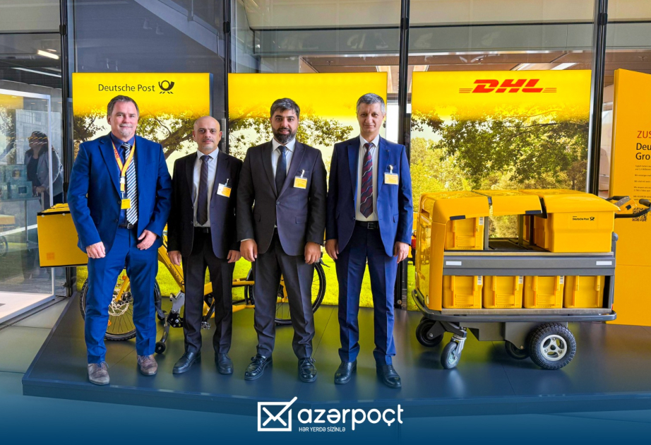 “Azərpoçt” və Almaniyanın poçt şirkəti əməkdaşlıq imkanlarını müzakirə ediblər