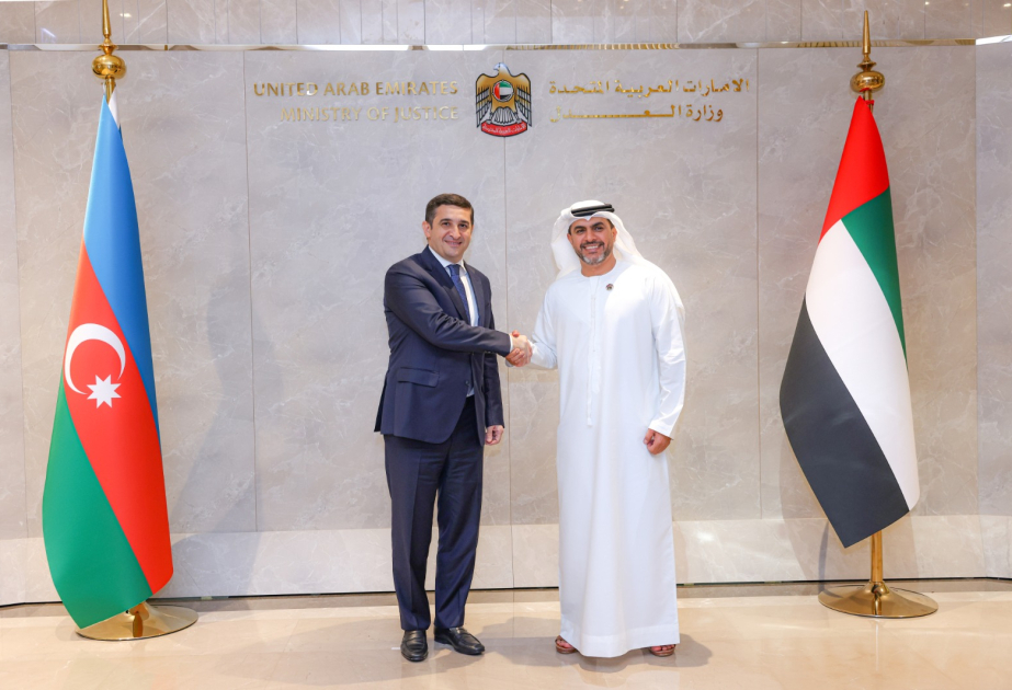 Se amplía la cooperación entre Azerbaiyán y los Emiratos Árabes Unidos en el ámbito de la justicia
