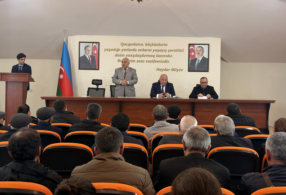 Xankəndi şəhəri, Kərkicahan qəsəbəsi və Məmmədbəyli kəndinə köçürülən sakinlər maarifləndirilib