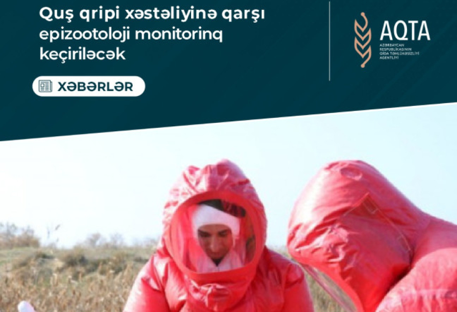 Gələn ay quş qripinə qarşı epizootoloji monitorinq keçiriləcək