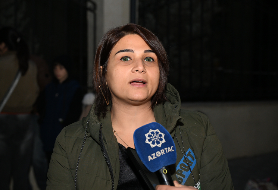 Məmmədbəyliyə qayıdan sakin: Bu xoş gün münasibətilə böyük qürur hissi keçirirəm