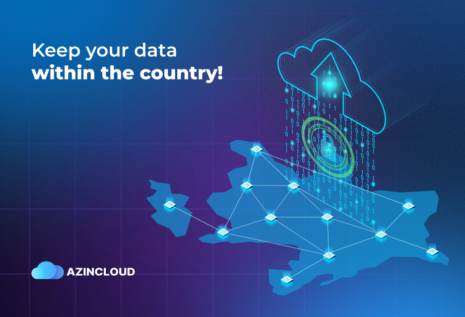 Store your data within the country with AZINCLOUD!