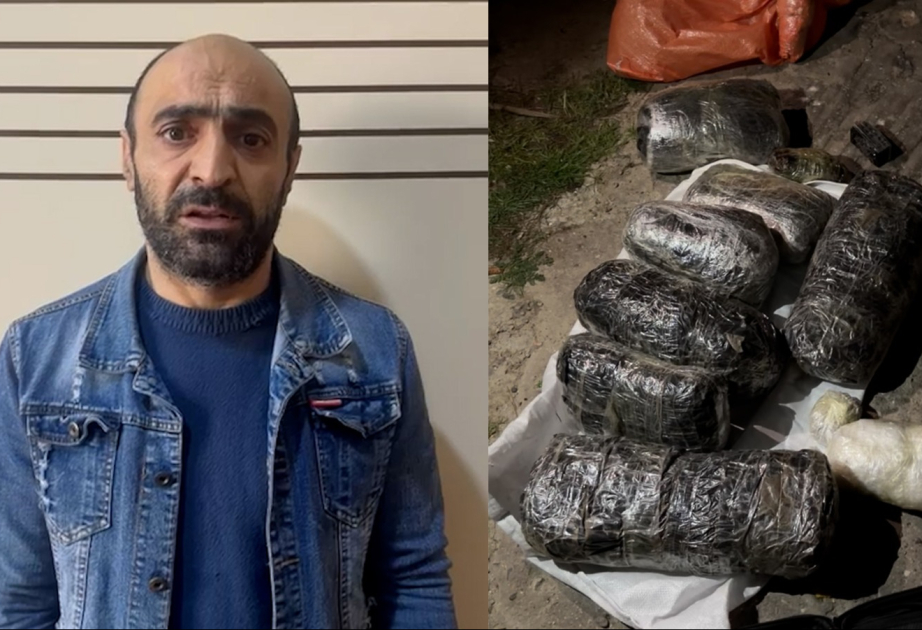 Polisin Qaradağda saxladığı kuryerdən 10 kiloqramdan artıq narkotik vasitə aşkarlanıb VİDEO