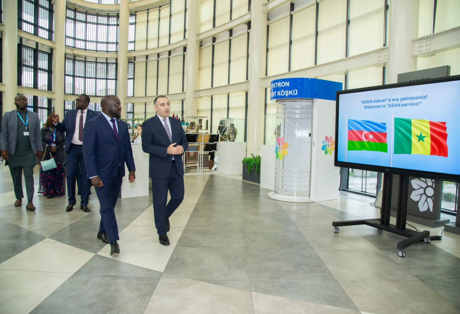 Senegalese Minister visits “ASAN Khidmet” Center
