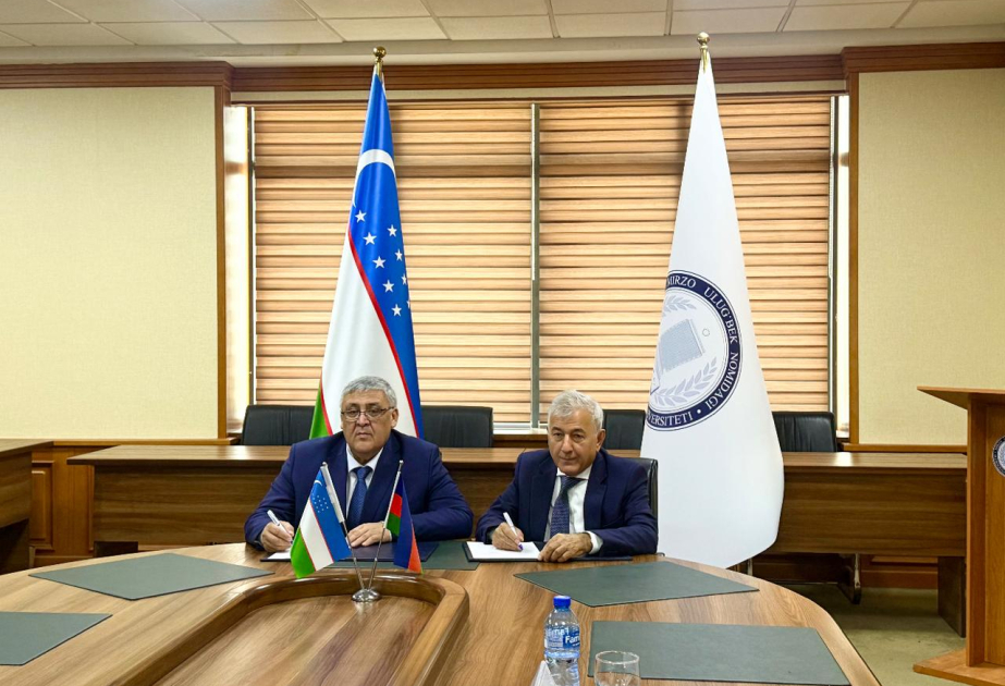 BMU ilə Özbəkistan Milli Universiteti arasında memorandum imzalanıb