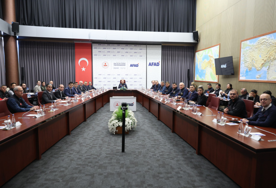 Delegation of Azerbaijan’s Ministry of Emergency Situations pays visit to Türkiye