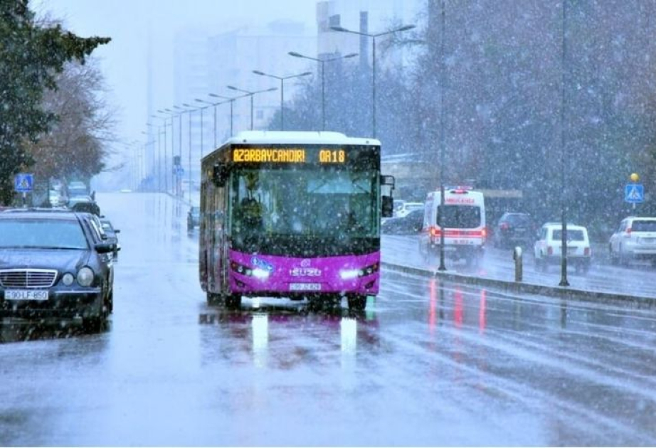 Payız-qış mövsümünə keçidlə əlaqədar daşıyıcılara müvafiq tapşırıqlar verilib - AÇIQLAMA