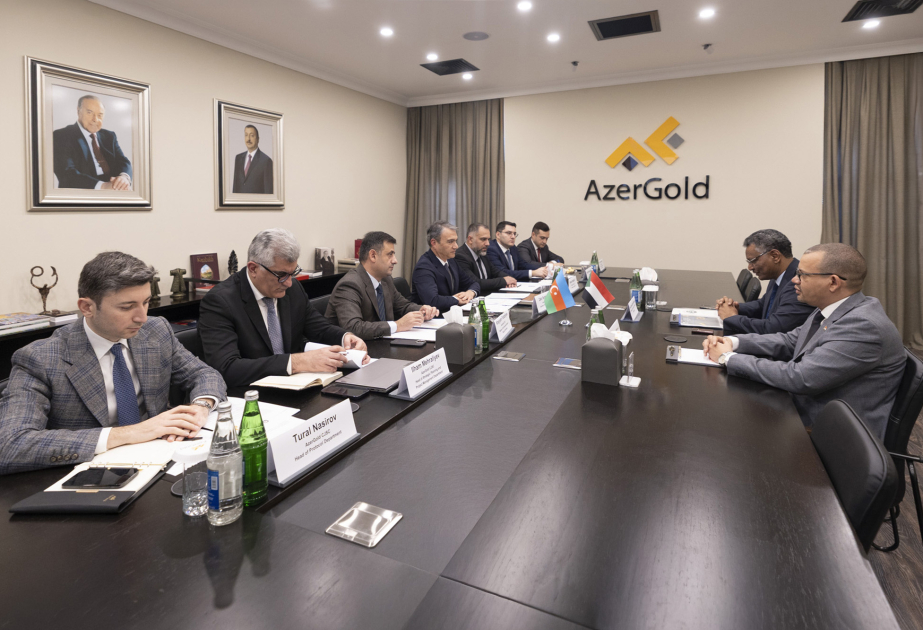 AzerGold CJSC hosts meeting with Ambassador of Sudan to Azerbaijan