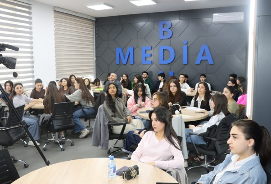 Audiovizual Şura BDU tələbələri üçün növbəti seminar təşkil edib