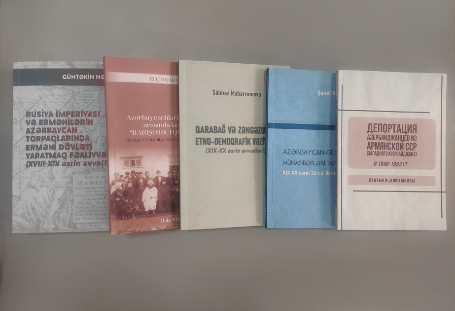 Tarix və Etnologiya İnstitutu əməkdaşlarının yeni monoqrafiyaları nəşr edilib