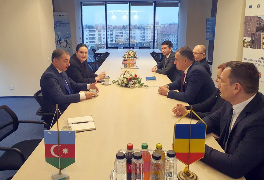 Azerbaiyán y Rumanía examinan las relaciones de cooperación