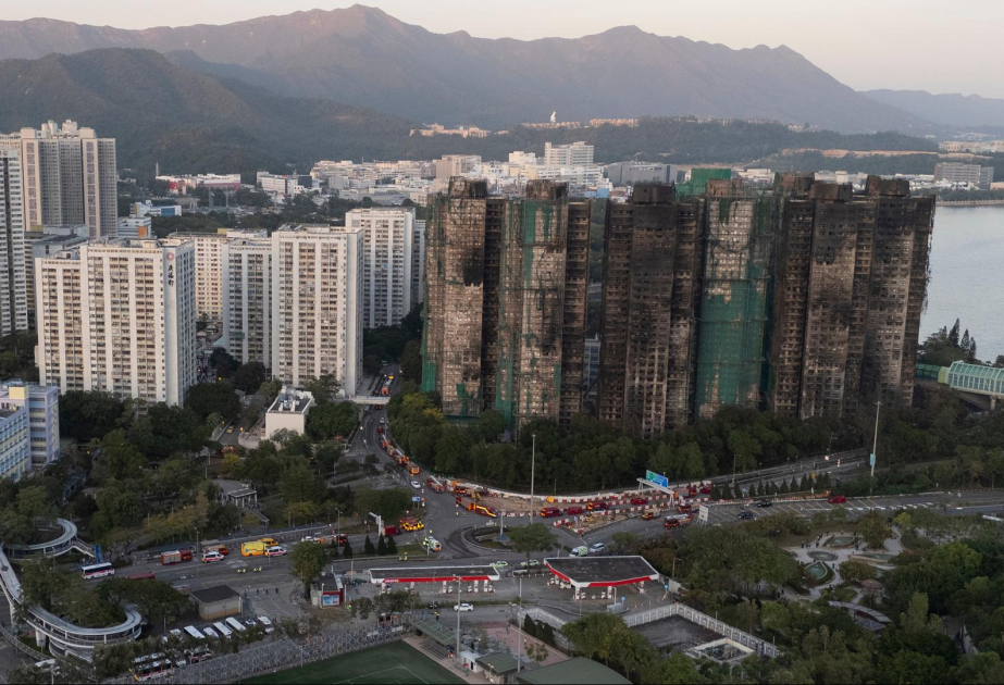 Hongkong: Acht weitere Festnahmen nach Hochhaus-Großbrand