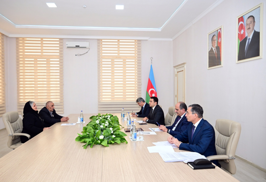 Mədəniyyət naziri Ağdamda vətəndaşlarla görüşüb