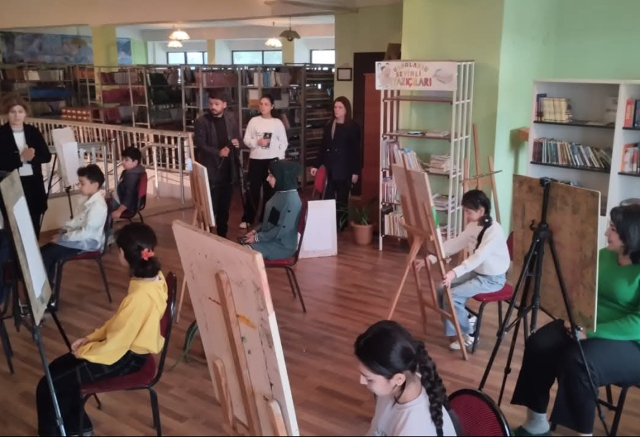 “Asudə vaxtını rəngli keçir”- ustad dərsi