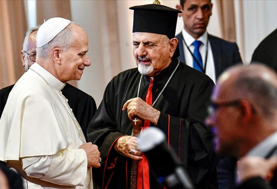 Pope Leo XIV arrives in Lebanon during 1st overseas trip, coming from Türkiye