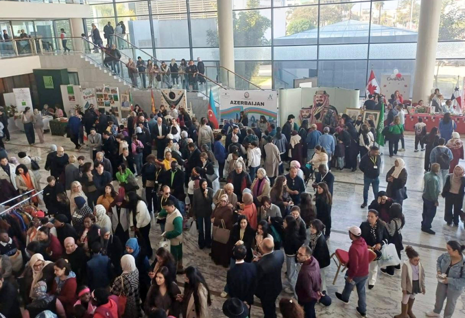 Azərbaycan Rabatda Diplomatlar Həmrəylik Xeyriyyə Bazarında uğurla təmsil olunub