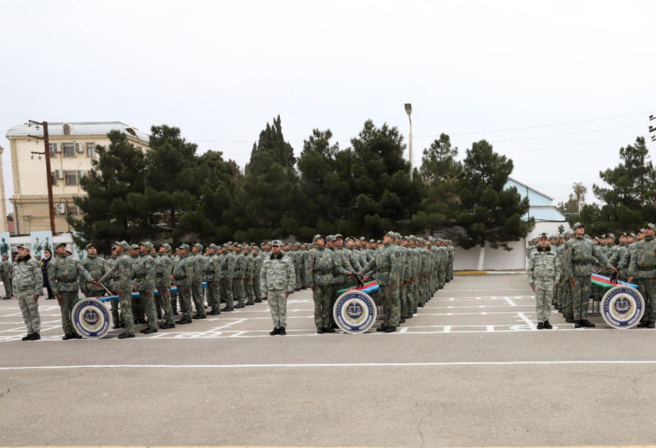 Penitensiar xidmətin mühafizə alayında andiçmə mərasimi keçirilib