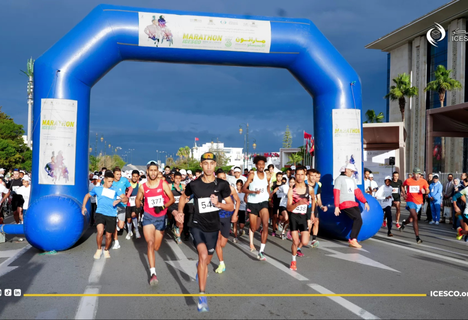 Succès de la troisième édition du marathon de l’ICESCO à Rabat avec la participation de 700 participants