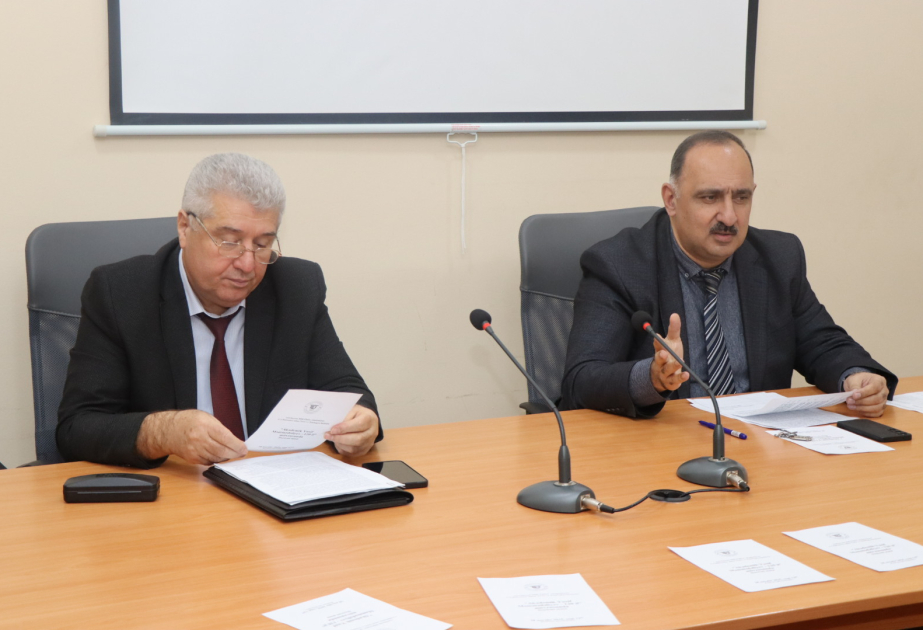 Tarix və Etnologiya İnstitutunda akademik Yusif Məmmədəliyevin 120 illik yubileyinə həsr edilmiş dəyirmi masa keçirilib