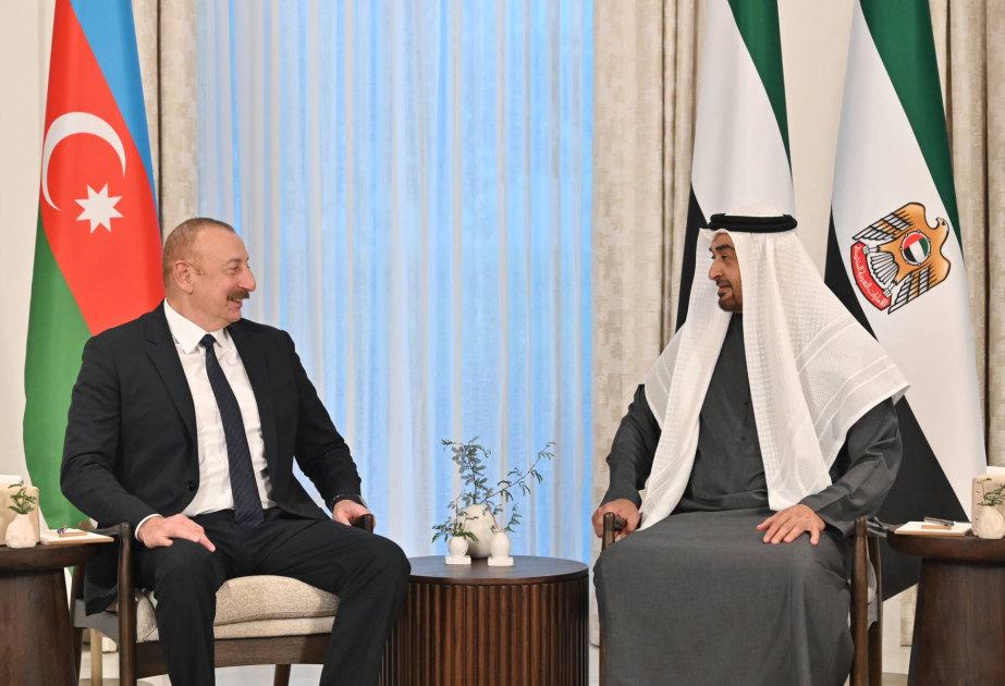 الرئيس إلهام علييف: التعاون بين أذربيجان والإمارات العربية المتحدة يمتلك أجندة واسعة