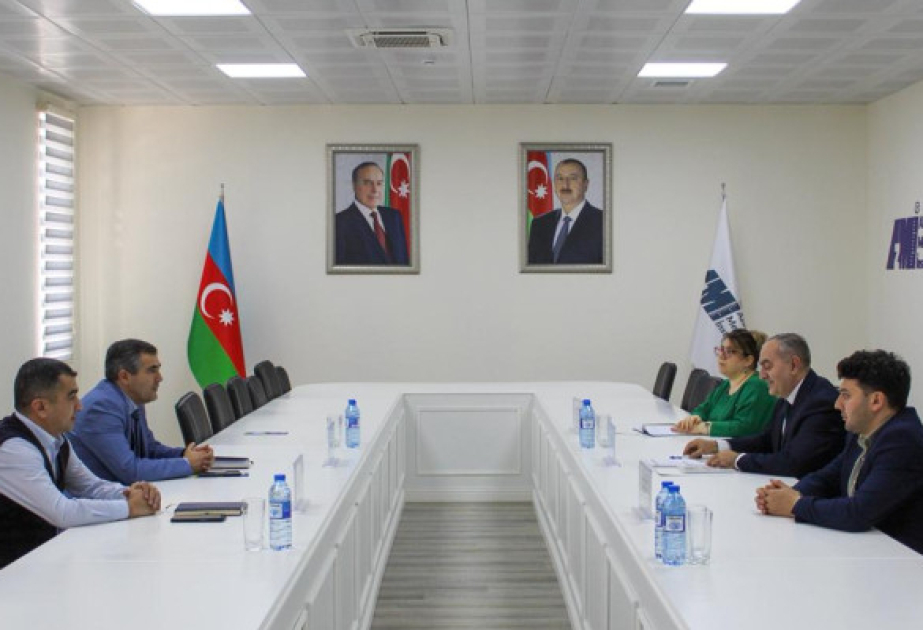 Dövlət Radiotezliklər İdarəsinin əməkdaşları AzMİ laboratoriyaları ilə tanış olublar