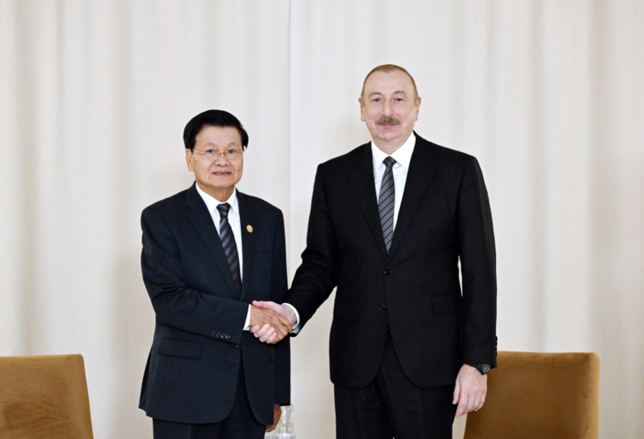 Presidente: “Azerbaiyán otorga gran importancia a ampliar y renovar la cooperación con Laos”