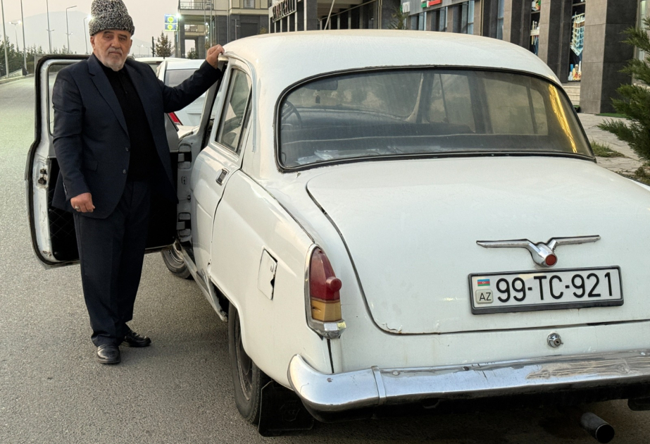 В Физули бережно хранится 63-летний «ГАЗ-21» аксакала, продолжившего путь своего отца