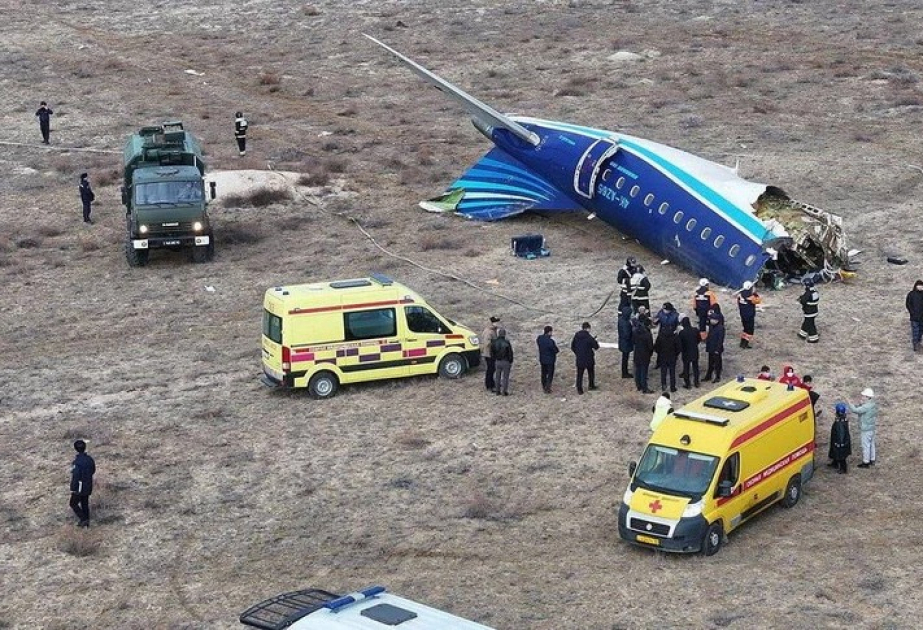 В Казахстане рассказали о ходе расследования крушения самолета AZAL близ Актау