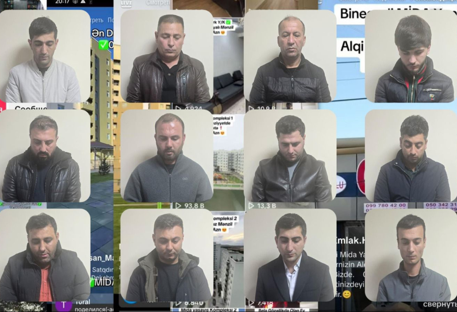 MİDA mənzillərinin qanunsuz satışını təşkil edən 12 nəfər saxlanılıb