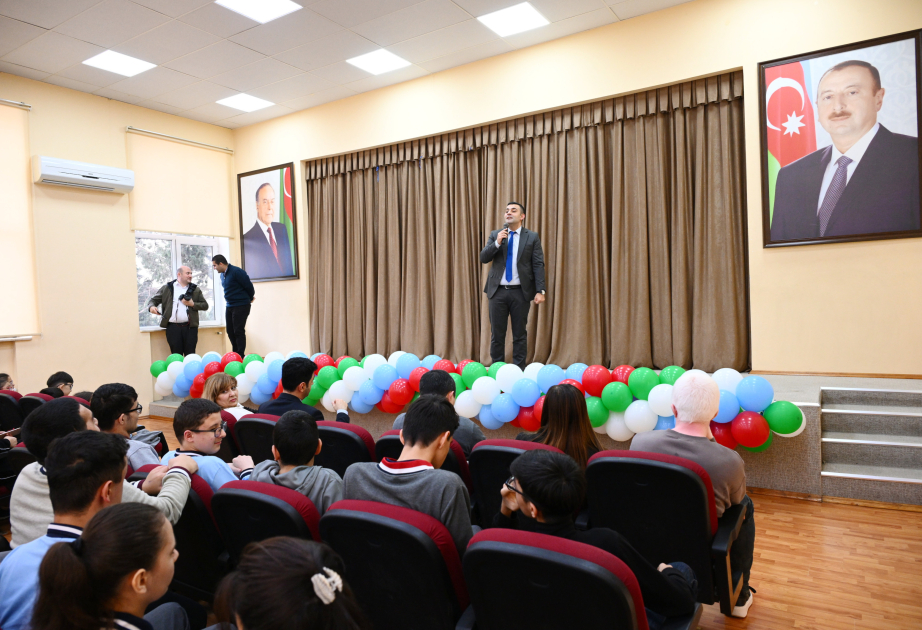 Milli Paralimpiya Komitəsi 5 nömrəli Respublika xüsusi internat məktəbində görüş keçirib VİDEO