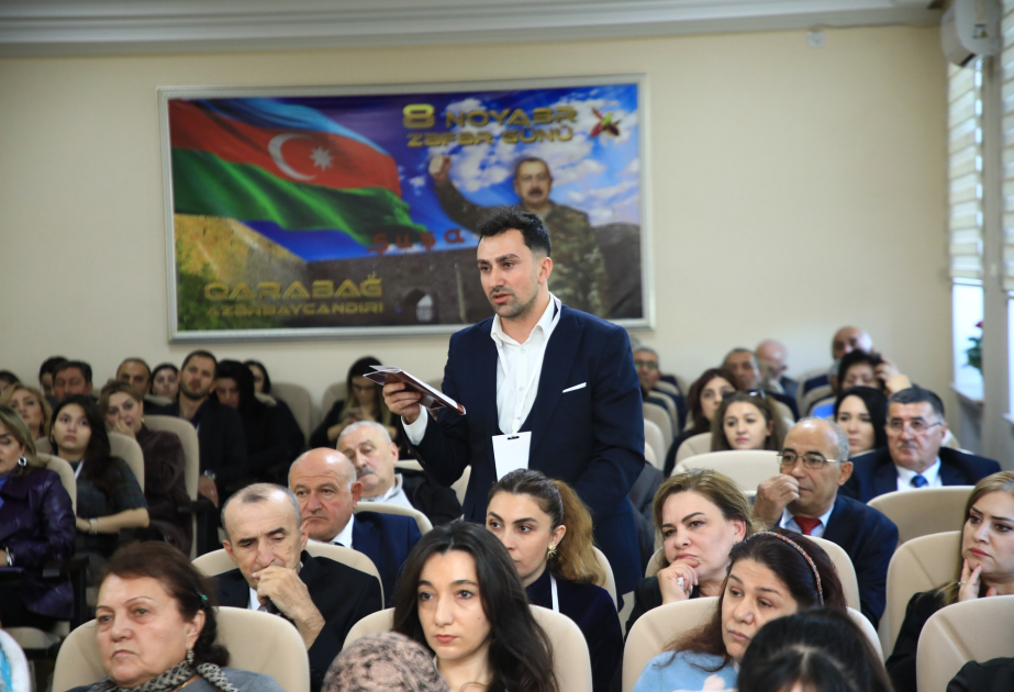 Gəncədə “Biotorpaq: Elmlə yaşayan kənd təsərrüfatı” mövzusunda respublika elmi-praktik konfransı keçirilib