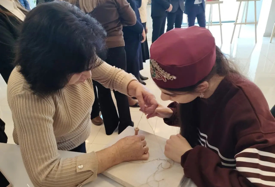 Şəkidə “Güclü ruh, böyük bacarıqlar” adlı sərgi açılıb