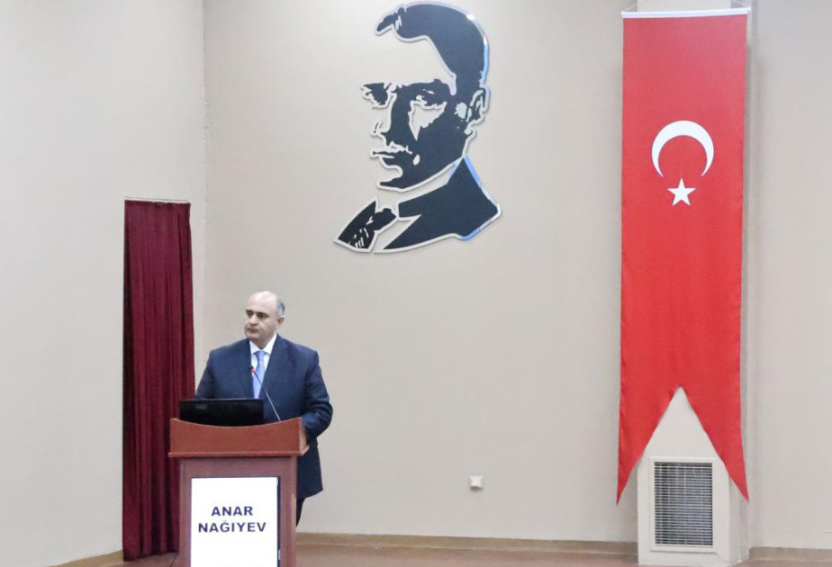 BSU-nun rektoru Trakya Universitetində “Dəyişən geosiyasi reallıqlar və Azərbaycanın regional liderliyi” mövzusunda çıxış edib