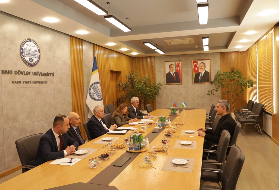 BDU ilə Özbəkistanın Buxara Dövlət Tibb İnstitutu arasında əməkdaşlıq genişlənir