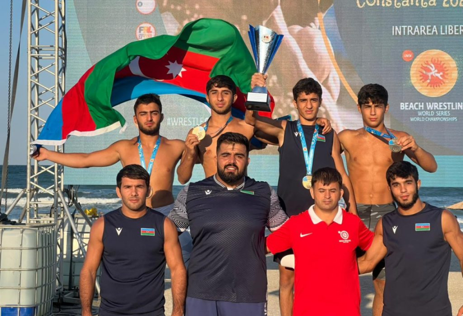 Dünya Güləş Birliyi Azərbaycanda çimərlik güləşinin inkişafını yüksək qiymətləndirib