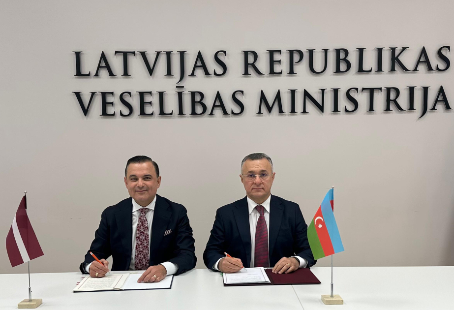 Azerbaijan, Latvia sign healthcare cooperation agreement