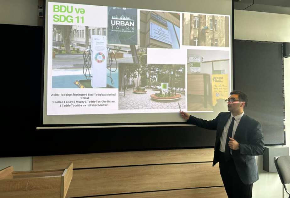 BDU-da “WUF13 yolunda: urbanizasiya və innovasiya” mövzusunda ilk görüş keçirilib