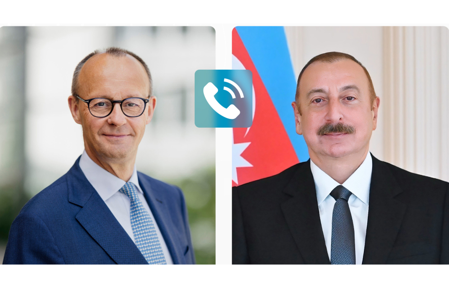 Canciller de Alemania llamó al Presidente de Azerbaiyán