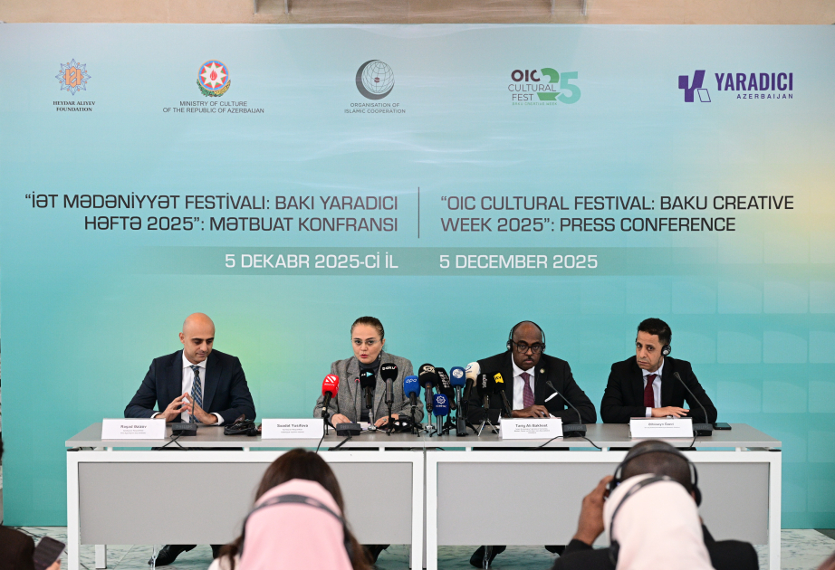 “İƏT Mədəniyyət Festivalı: Bakı Yaradıcı Həftə – 2025” ölkəmizin beynəlxalq mədəniyyət platformasında artan rolunu bir daha nümayiş etdirəcək