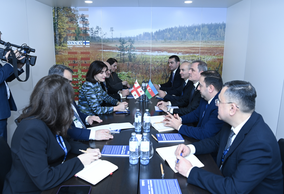 Canciller de Azerbaiyán informa a su homóloga georgiana sobre el proceso de paz tras la Cumbre de Washington