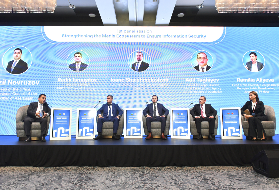 Azərbaycan-Gürcüstan Media Forumunda media ekosisteminin gücləndirilməsi yolları müzakirə edilib