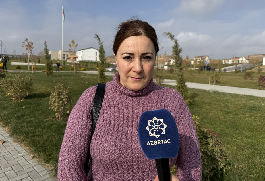 Horovluya qayıdan sakinlərin sevinc dolu günləri VİDEO