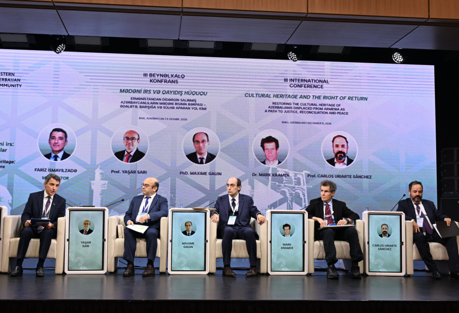 La conferencia internacional analiza las bases legales y morales del derecho de retorno de los azerbaiyanos