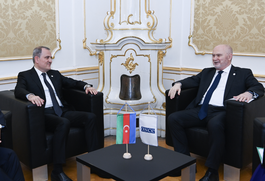 Aserbaidschans Außenminister und OSZE-Generalsekretär erörtern Friedensprozess zwischen Aserbaidschan und Armenien