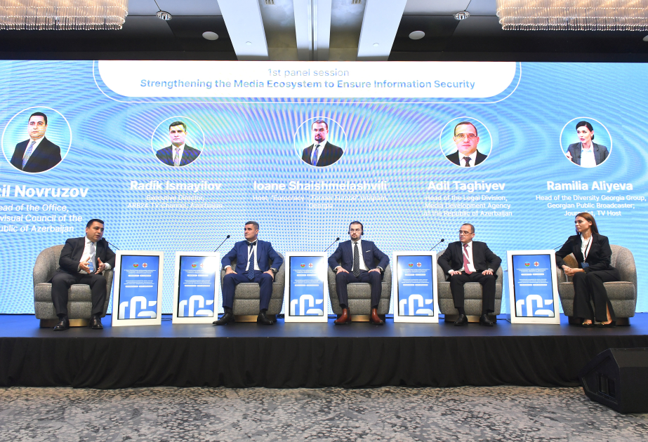 Se ha celebrado en Bakú el Foro de Medios de Comunicación Azerbaiyán-Georgia ACTUALIZADO