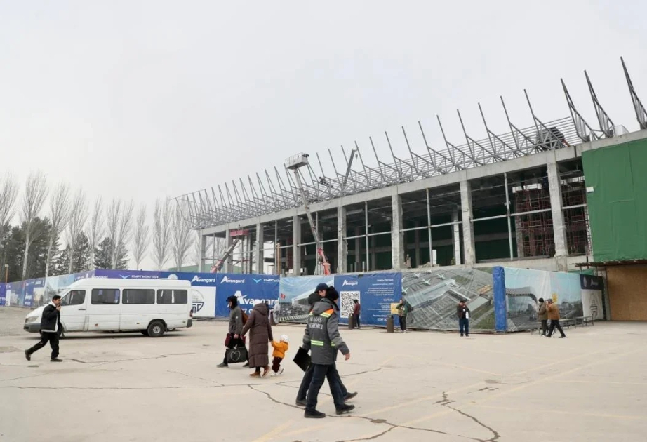 Reconstruction of Manas airport underway