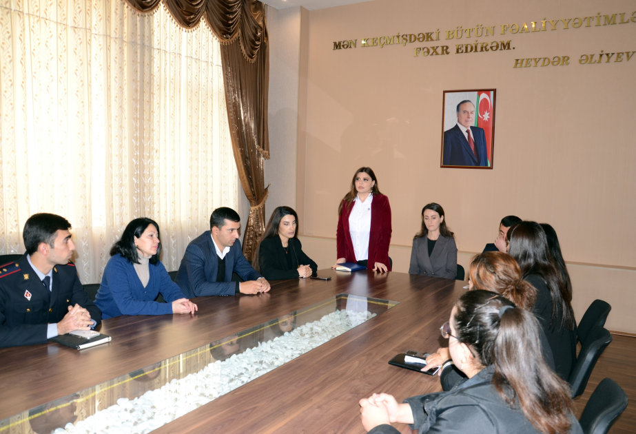 Saatlıda insan alverinə qarşı mübarizə mövzusuna həsr edilən maarifləndirici tədbir keçirilib